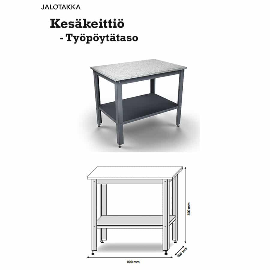 Kesäkeittiön työtaso - Image 12